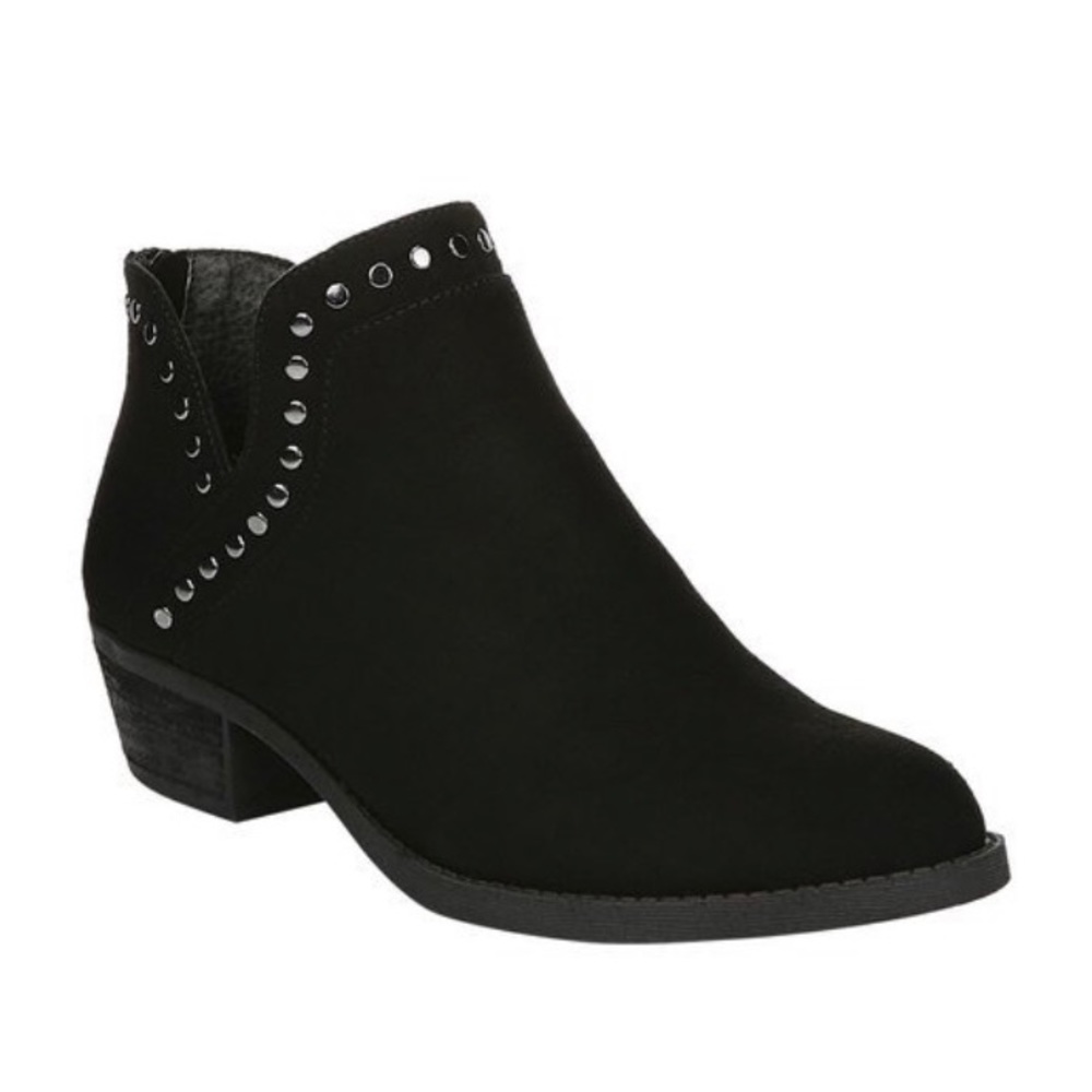 Carlos by Carlos Santana Black Suede Stud Booties - Size 6 - New in Box